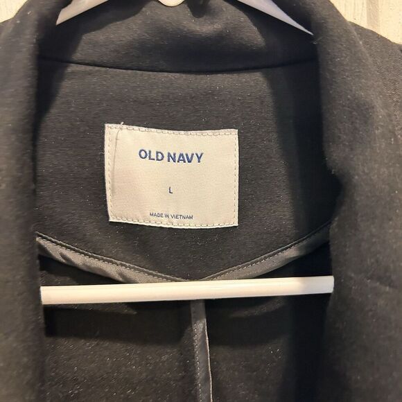 Old Navy Pixie Blazer Size Large Black One-Button Academia‎ Goth Whimsigoth - Picture 6 of 9